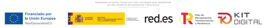Programa Kit Digital financiado por los fondos Next Generation EU del Mecanismo de Recuperación y Resiliencia, Gobierno de España y red.es